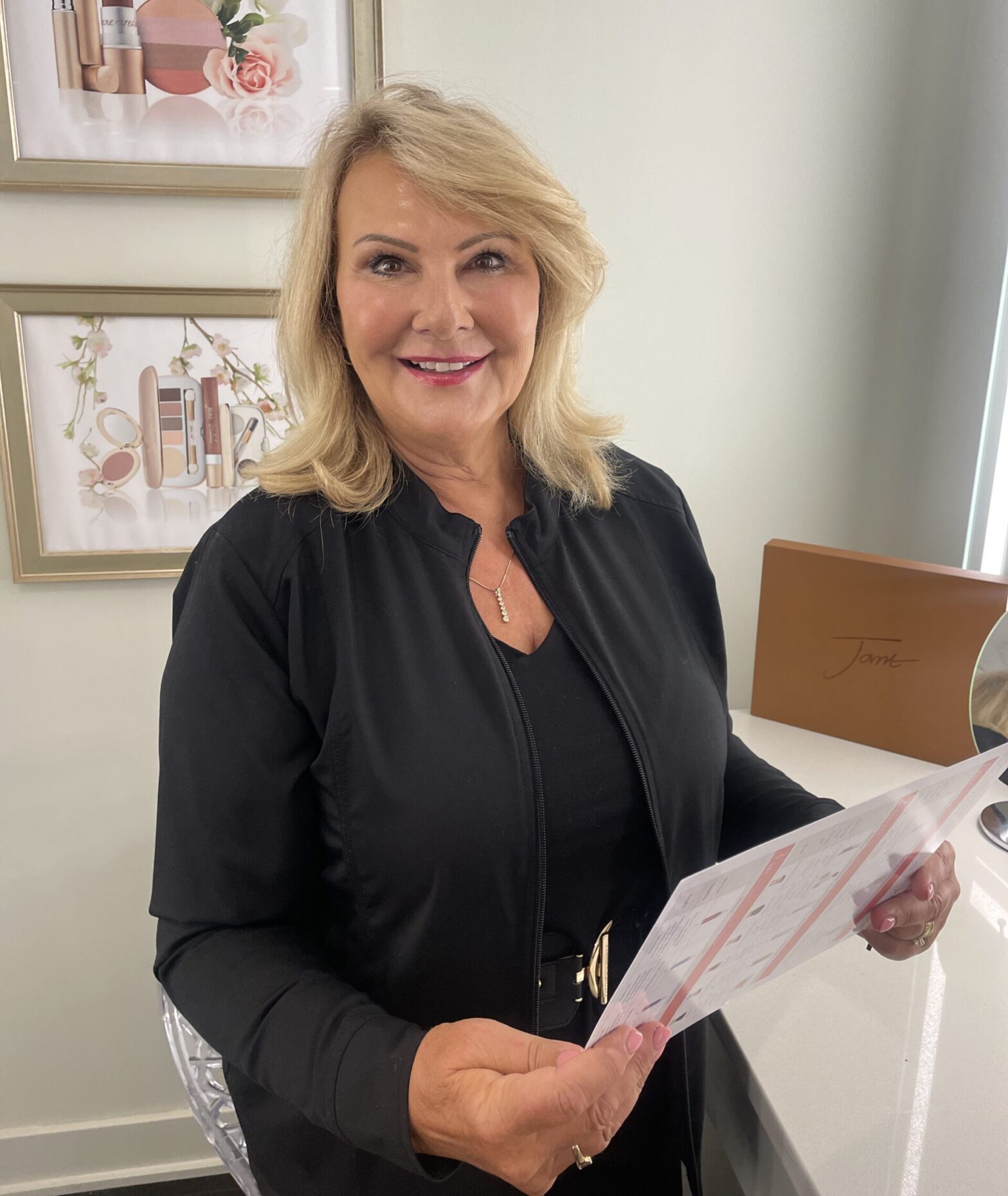 picture of Debbie Worst, Jane Iredale makeup artist